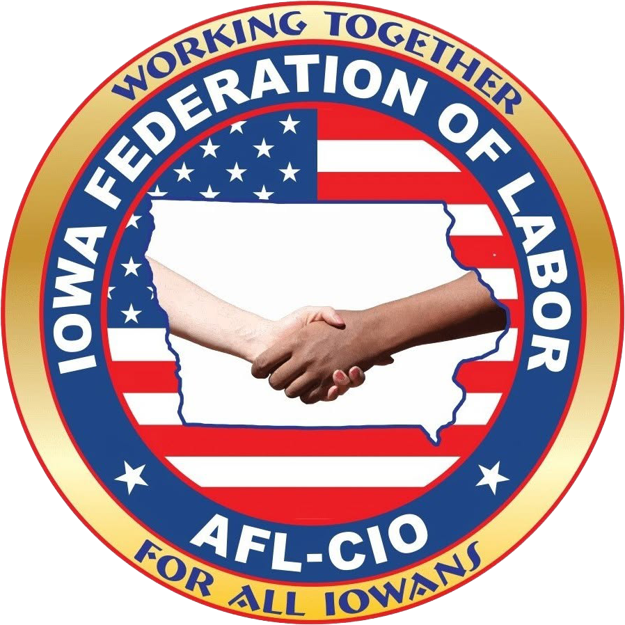 Iowa Federation of Labor, AFL-CIO logo
